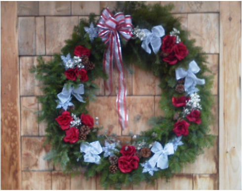 homemade Christmas Wreath
