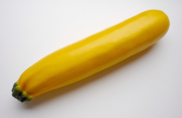 Yellow or golden zucchini